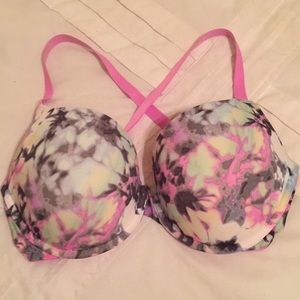 Victoria’s Secret Pink 36 D push up bra.